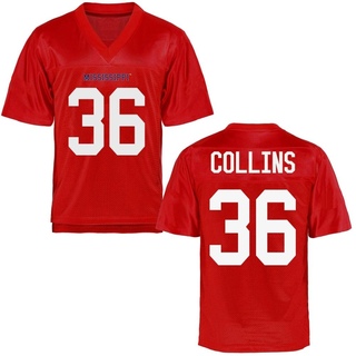 Raymond Collins Game Men's Ole Miss Rebels Cardinal Football Jersey