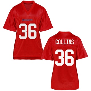 Raymond Collins Game Women's Ole Miss Rebels Cardinal Football Jersey