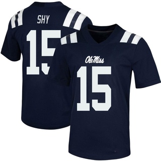 21 Ole Miss Rebels Nike Youth Untouchable Football Jersey - Navy